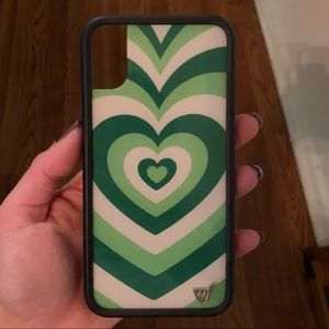 Wildflower Matcha Love iPhone XS Case